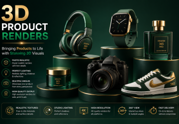 3D Product Renders 1